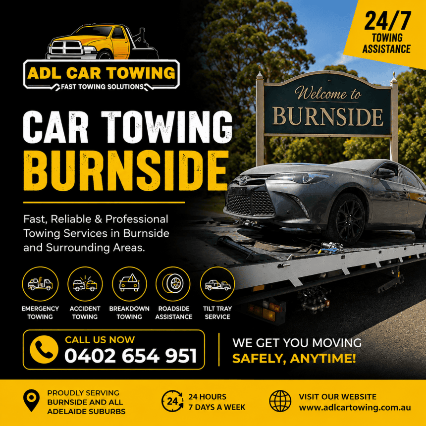 Car Breakdown in Burnside? Here’s How Professional Towing Can Help